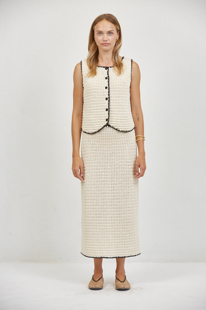 Daphne Crochet Skirt