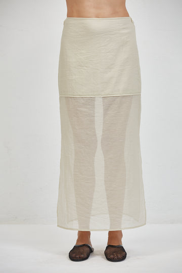 Camille Sheer Skirt