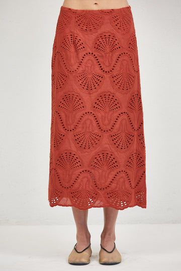 Cannes Eyelet Skirt