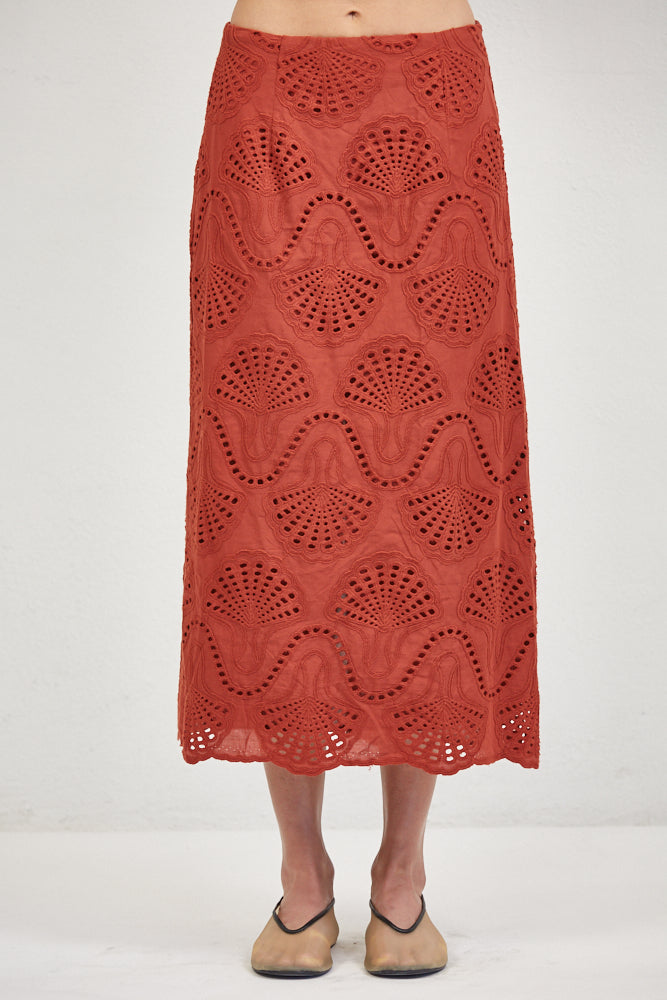 Cannes Eyelet Skirt
