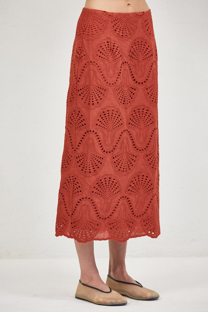 Cannes Eyelet Skirt