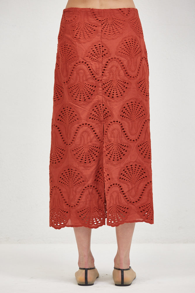 Cannes Eyelet Skirt