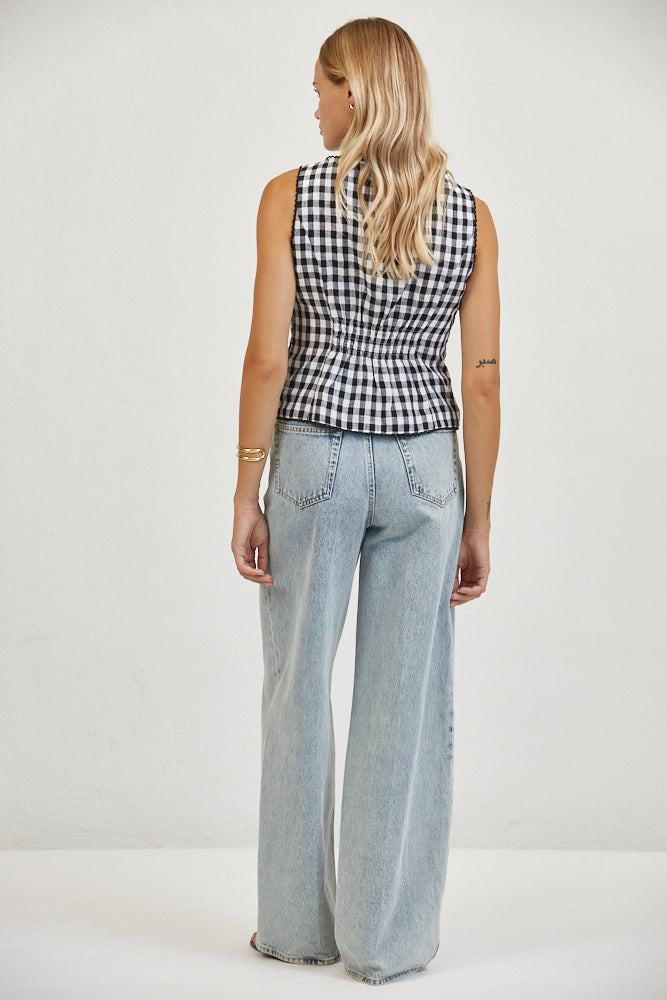 Maelle Button Down Top
