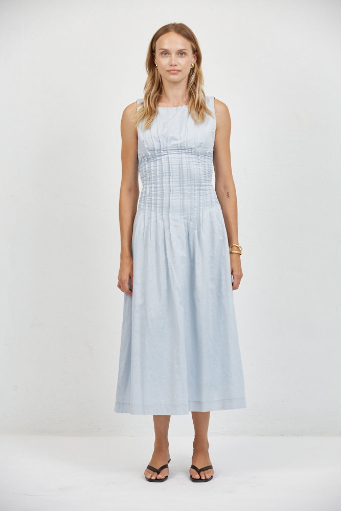 a ren linen dress The Ren Dress | Ecru | Christy Dawn